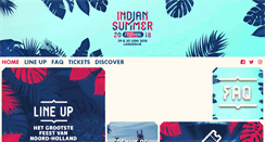 Desktop Screenshot of indiansummerfestival.nl